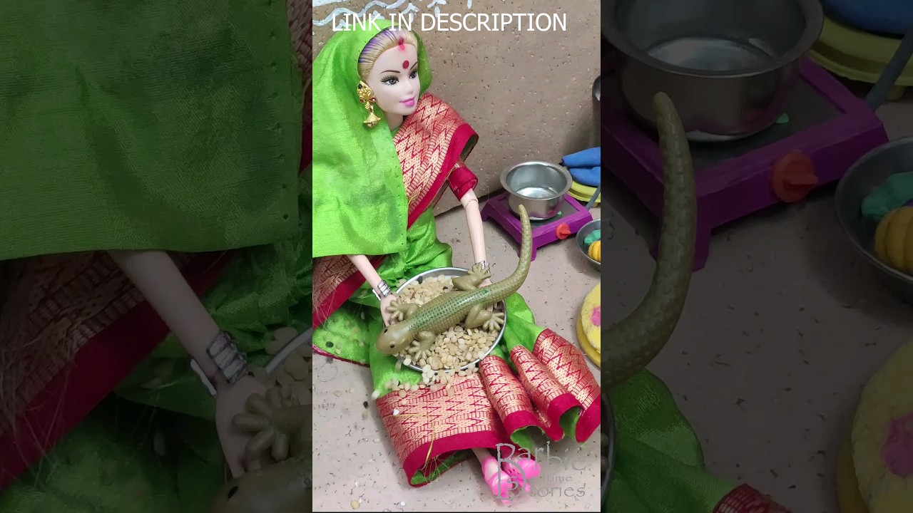 #shorts Barbie(बार्बी)/Gudiya(गुड़िया)/khilaune(खिलौने)/Doll wala cartoon video #barbie #gudiya
