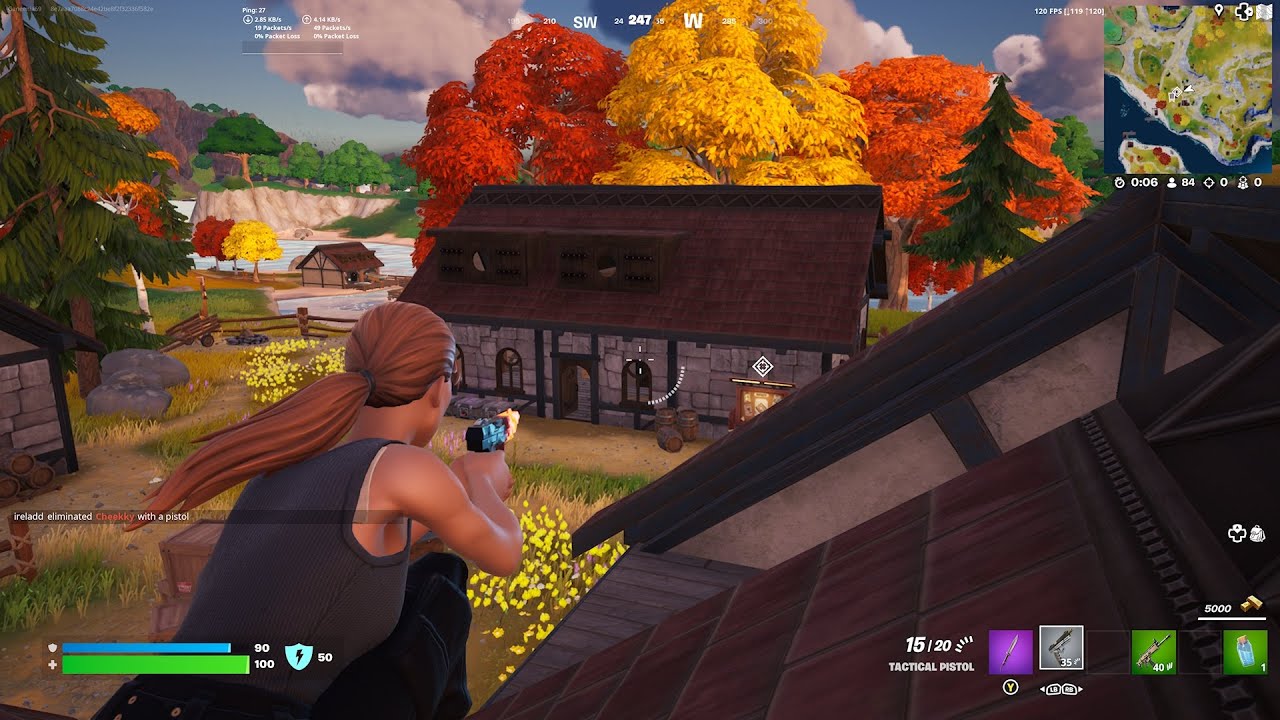 SARAH CONNOR IN FORTNITE GAMEPLAY CHAPTER 4 SEASON 1!! #EpicPartner
