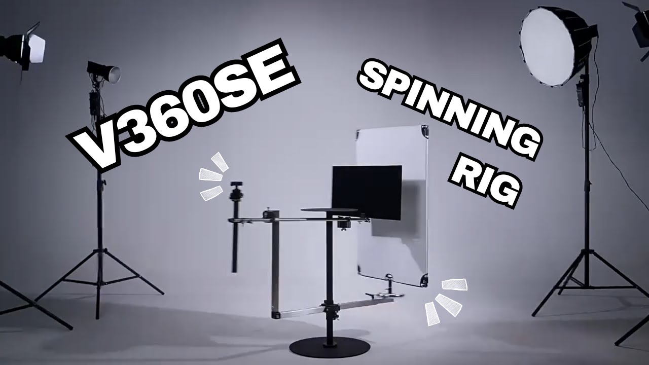DigitalFoto V360SE 2-Axis 360&deg; Spinning Camera Rig  for Filmmakers & Videographers