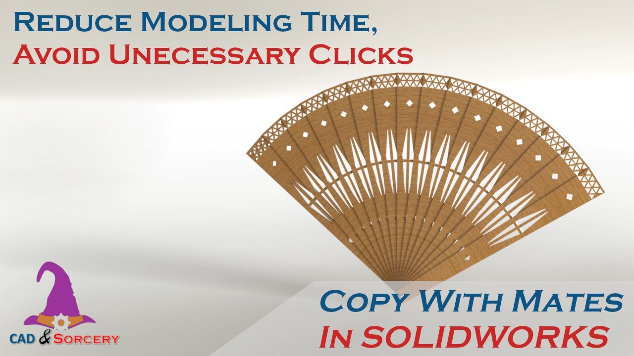 SOLIDWORKS – Copy With Mates in Assembly | Avoid Multiple Clicks and Save Precious Time