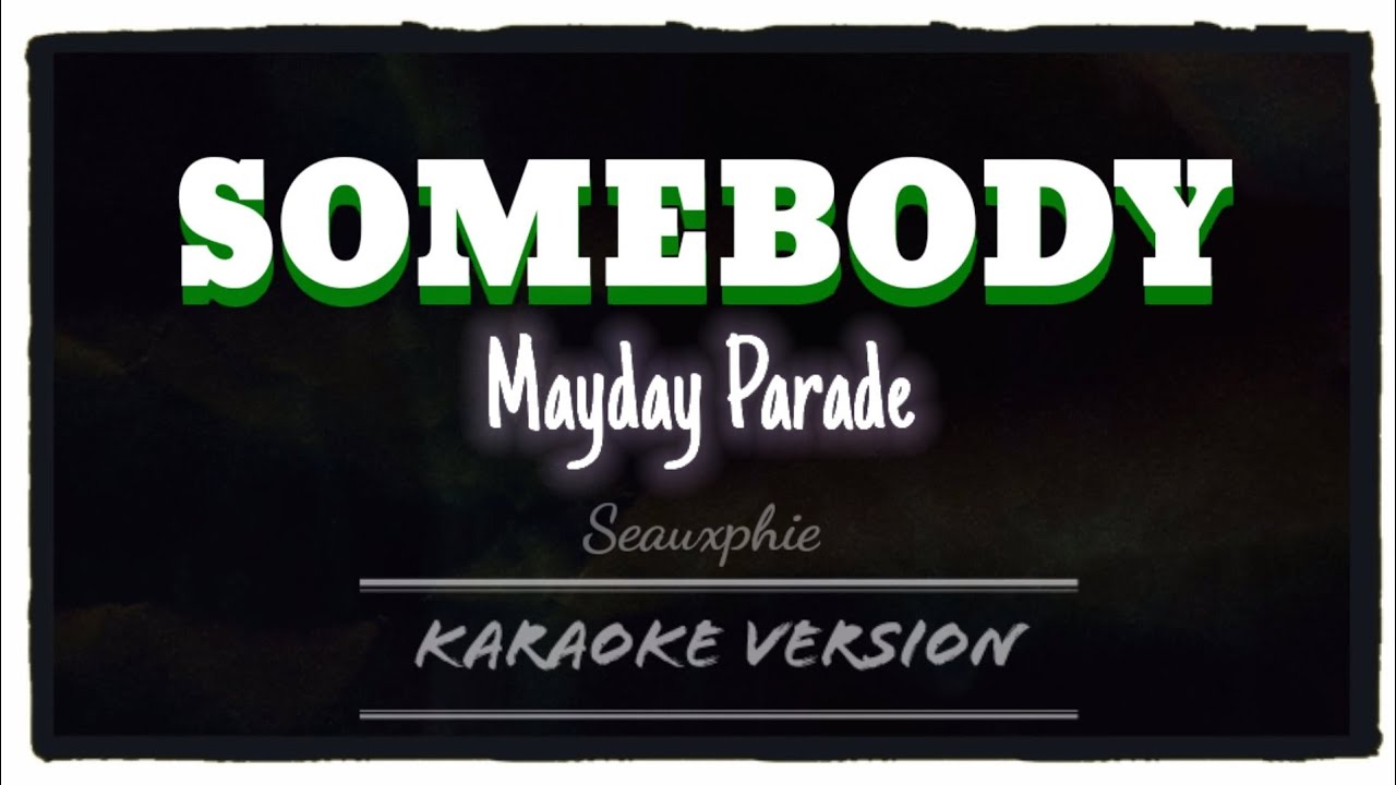 Mayday Parade - Somebody That I Used To Know Ft. Vic Fuentes (Karaoke Version)