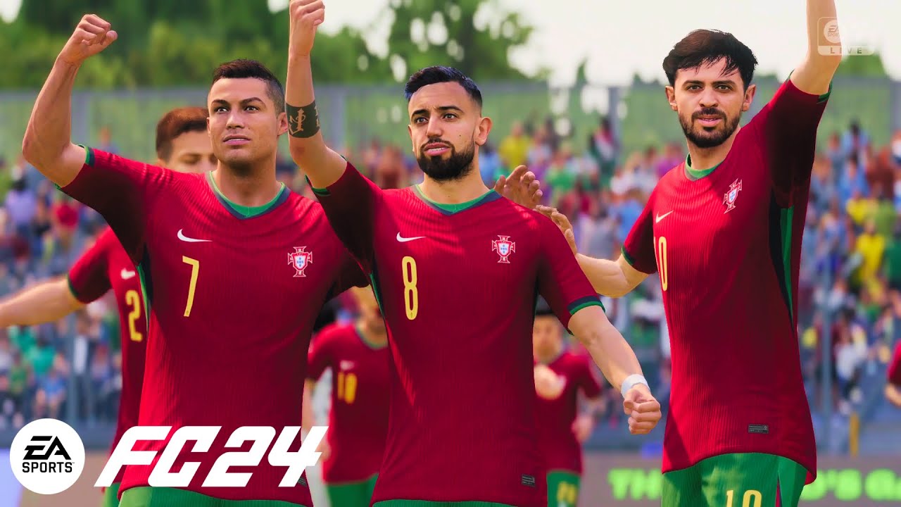 EA SPORTS FC 24 (PC) | Португалия против Германии | Полный матч