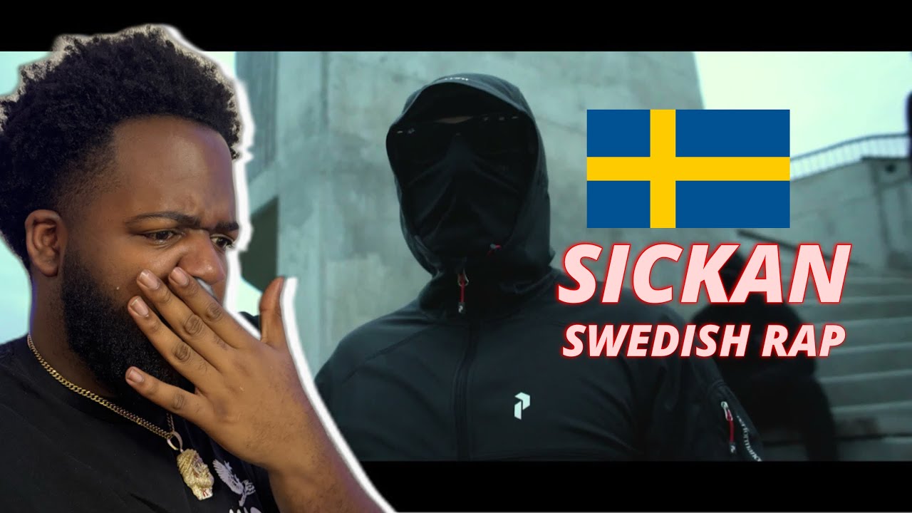 AMERICAN REACTS TO SWEDISH RAP |  Sickan - Söder om 08