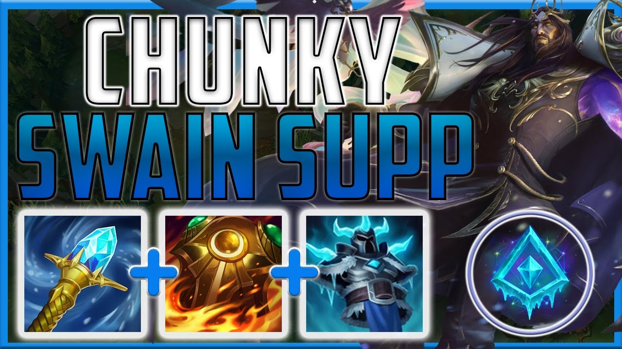 Cooking up a BEEFY Swain in the rare support role!! - Beefy Swain Supp | Season 15 LoL