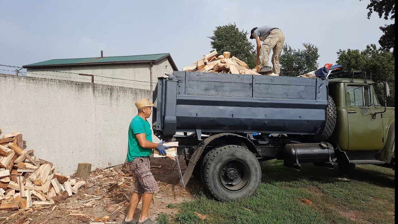 //Все буде🇺🇦Бізнес на дровах по Шелудьківські//Впарили машину сосни з доставкою//