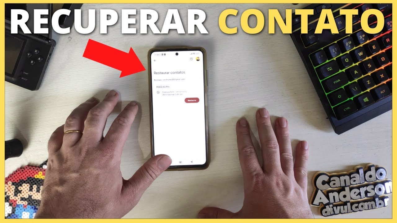 Como recuperar contatos apagados do celular - Rápido e Fácil