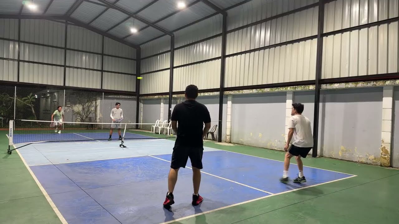 Partido amistoso de Pickleball en Santo Domingo