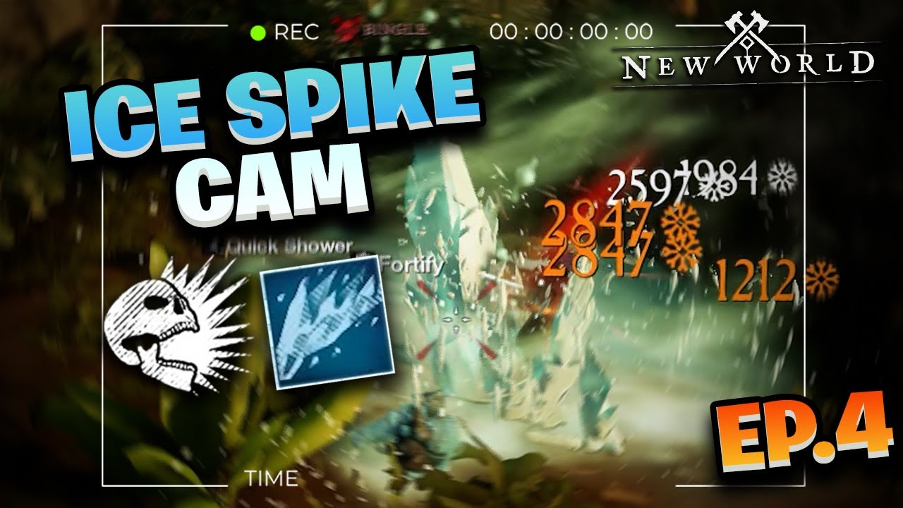 Ice Spike Cam ❄️📸: Ep. 4 | New World PvP ⚔️