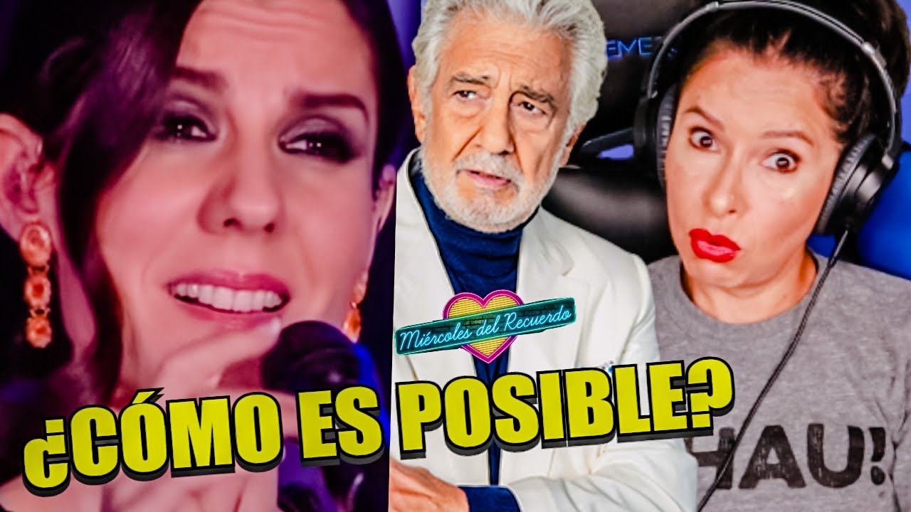 REACCIONANDO a DIANA NAVARRO - ROMANCE DE LA OTRA (Directo en el homenaje a Plácido Domingo)