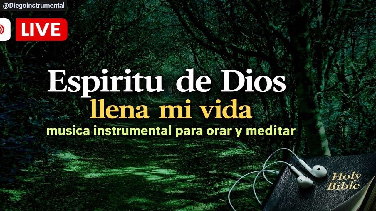 Espíritu de Dios llena mi vida 🕊️ Música Instrumental EN VIVO para Orar y Meditar 🎻 en Violin