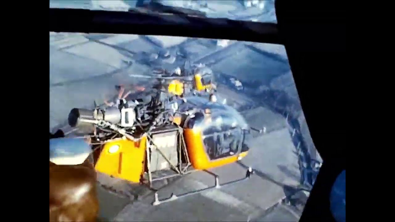 French ALAT Alouette II display team (1970)