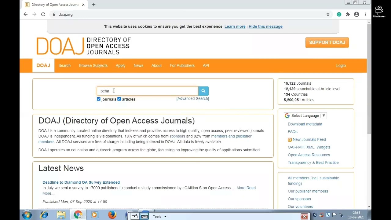 Directory of Open Access Journals
