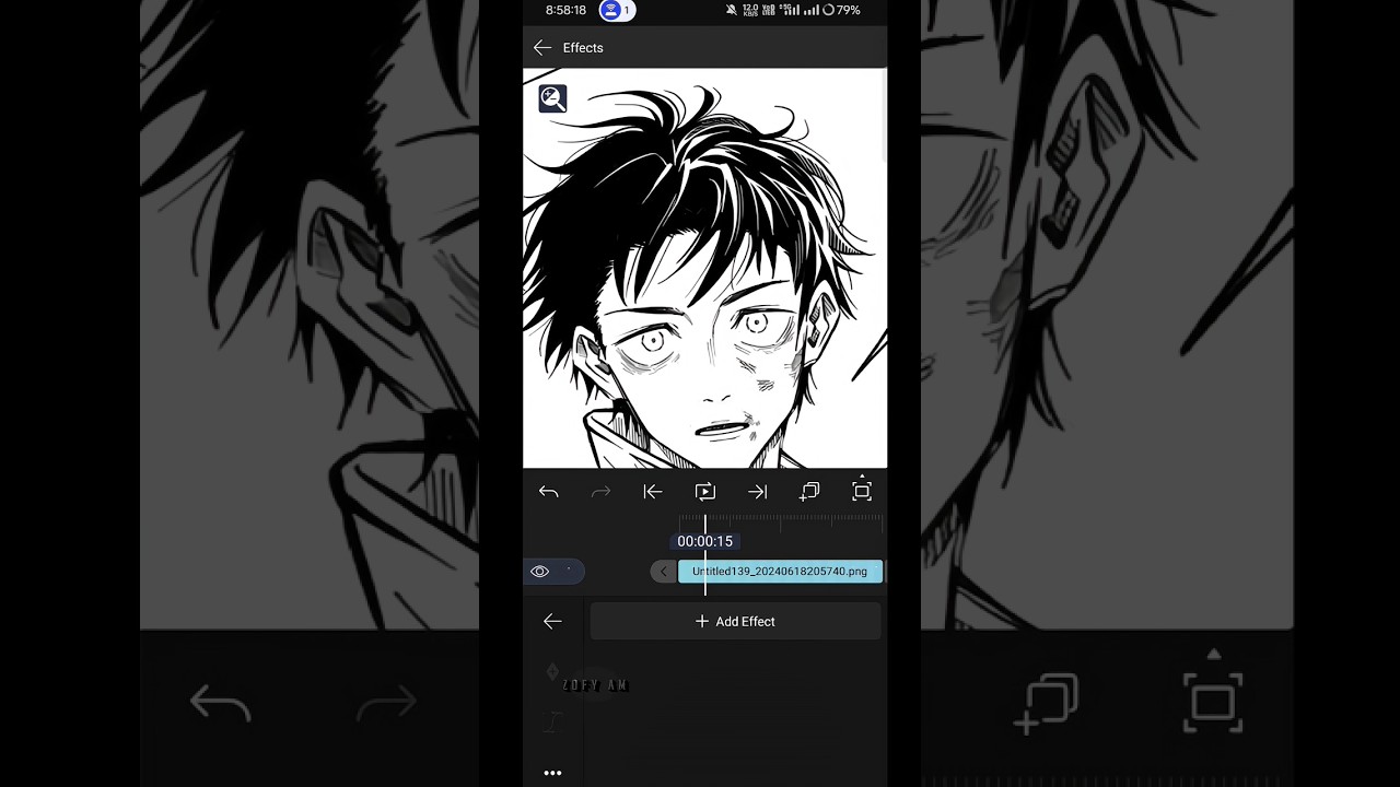 Manga Eye Animation tutorial | Alight Motion | #trending #viral #jjk #anime
