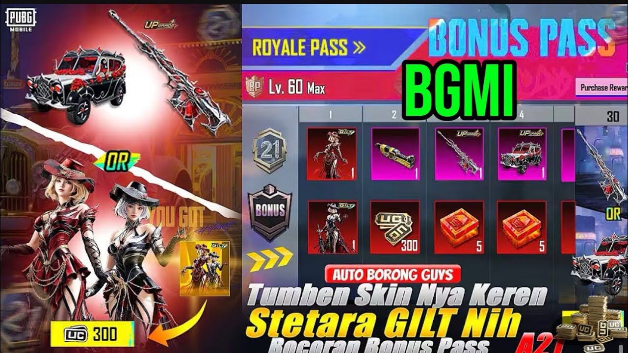 🤗A21 Bonus Pass Here Bgmi PUBGM✅New Bonus Pass Tewards🎁New Upgraded  Vehicle🚗& Gunskin 🔫BGMI PUBGM 