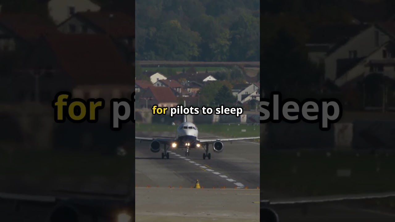 ✈️ Pilot Power Naps at 35,000 Feet! 😴✈️ #aviationuniversity #flying #pilot #aviationprofessionals