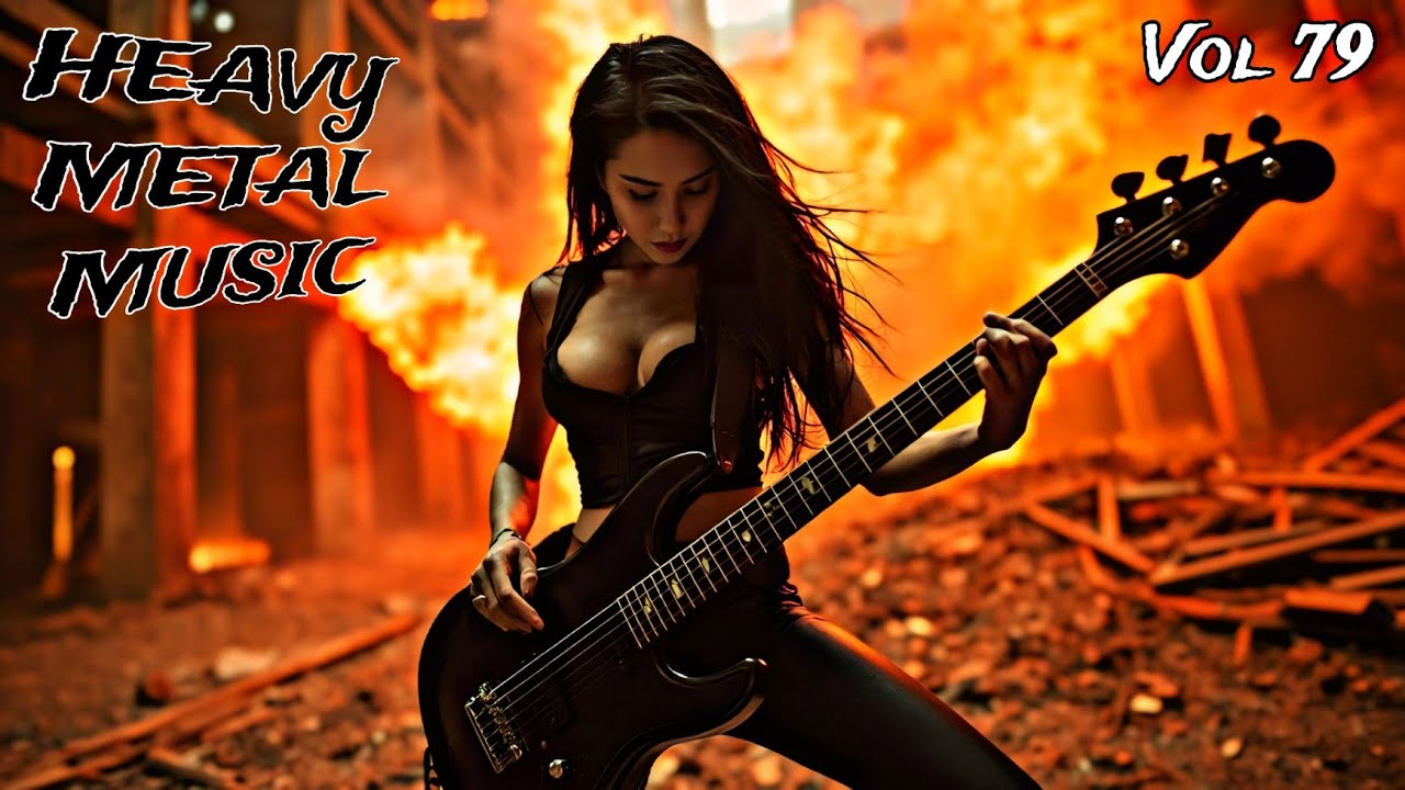 Best Heavy Metal Music Playlist For Motivation, Game, Work, Study - Relaxation ||  vol 79