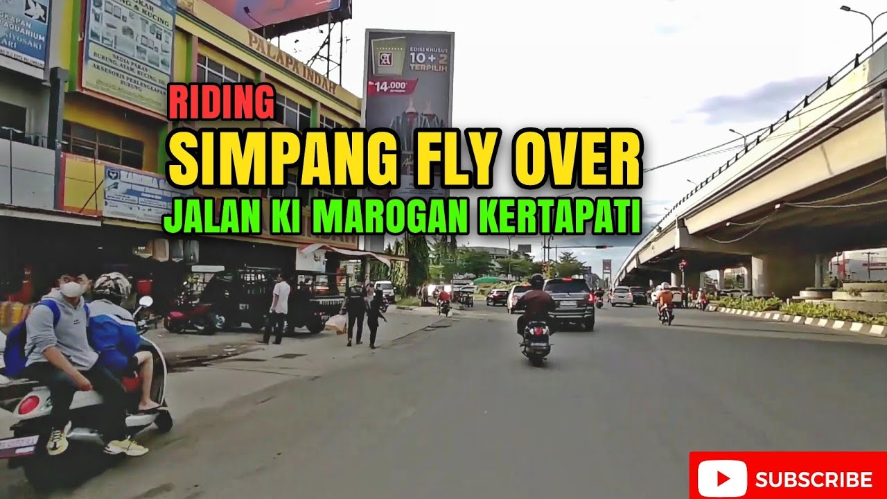Driving Palembang, Suasana Jalanan Kota Palembang Area Kertapati