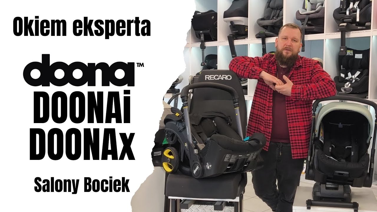 Doona - Mobilny fotelik Doona i / Doona X okiem eksperta - Bociek.eu