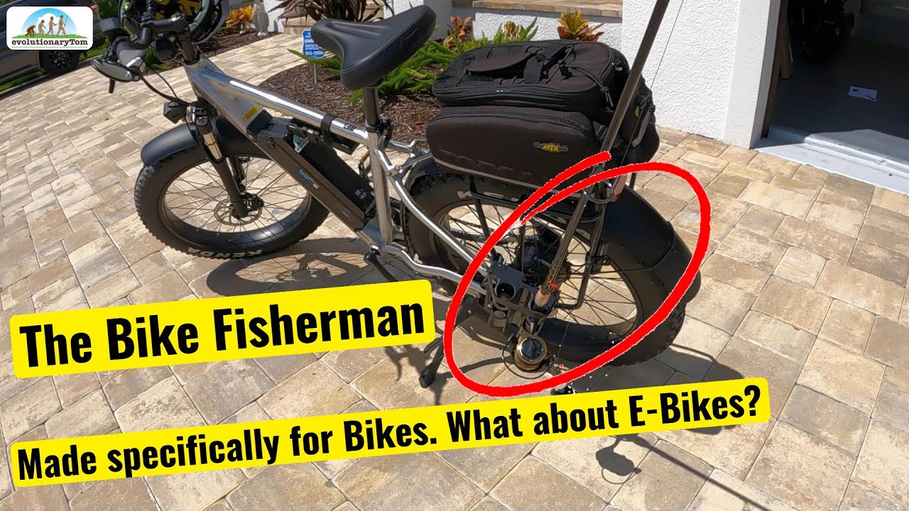 Making my E-Bike Fishing Compatible - The Bike Fisherman?
