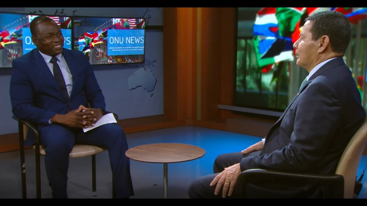 Vice-presidente do Brasil, Hamilton Mourão, fala à ONU News sobre Haiti, Ucrânia e eleições
