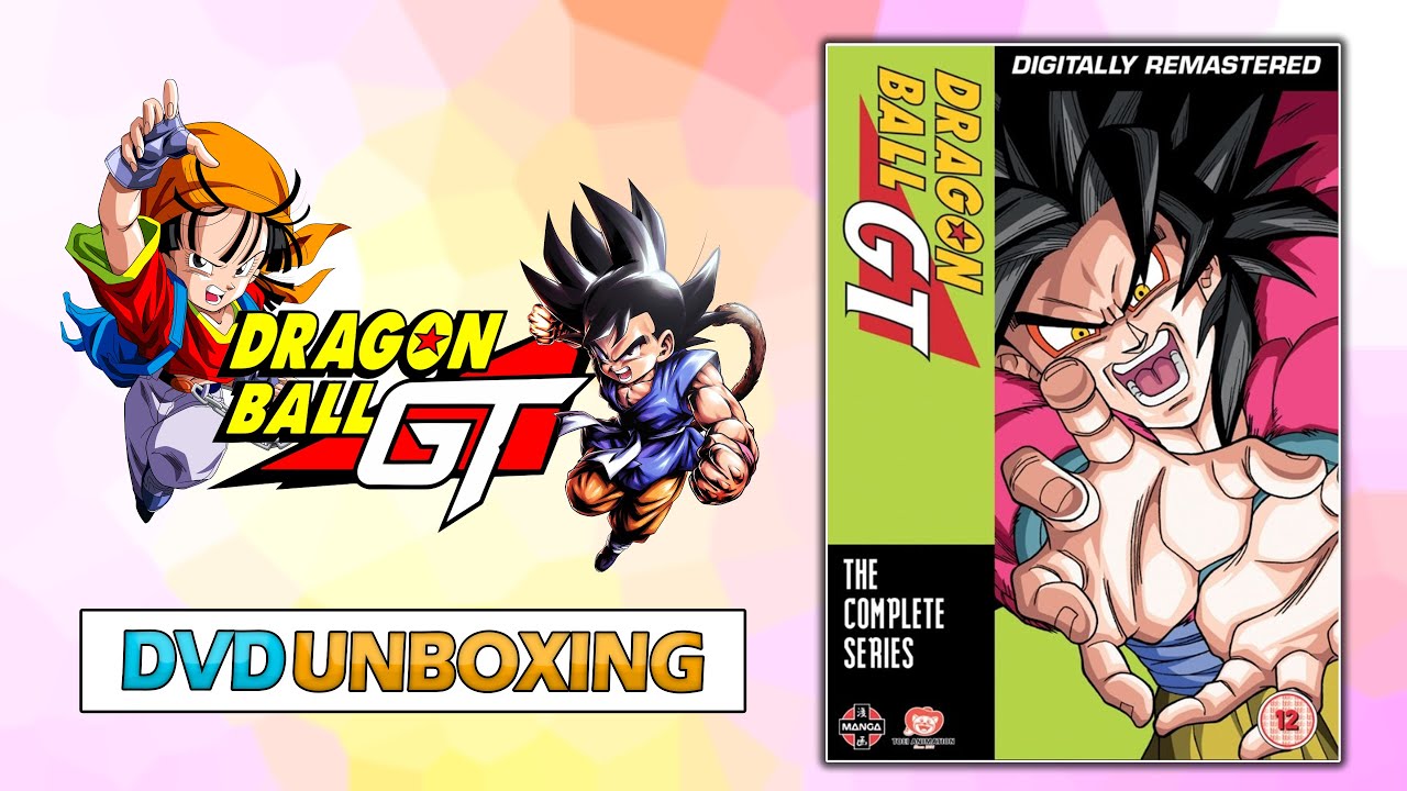 Распаковка DVD Dragonball GT: The Complete Series (сезоны 1 и 2 + ТВ-спецвыпуск)