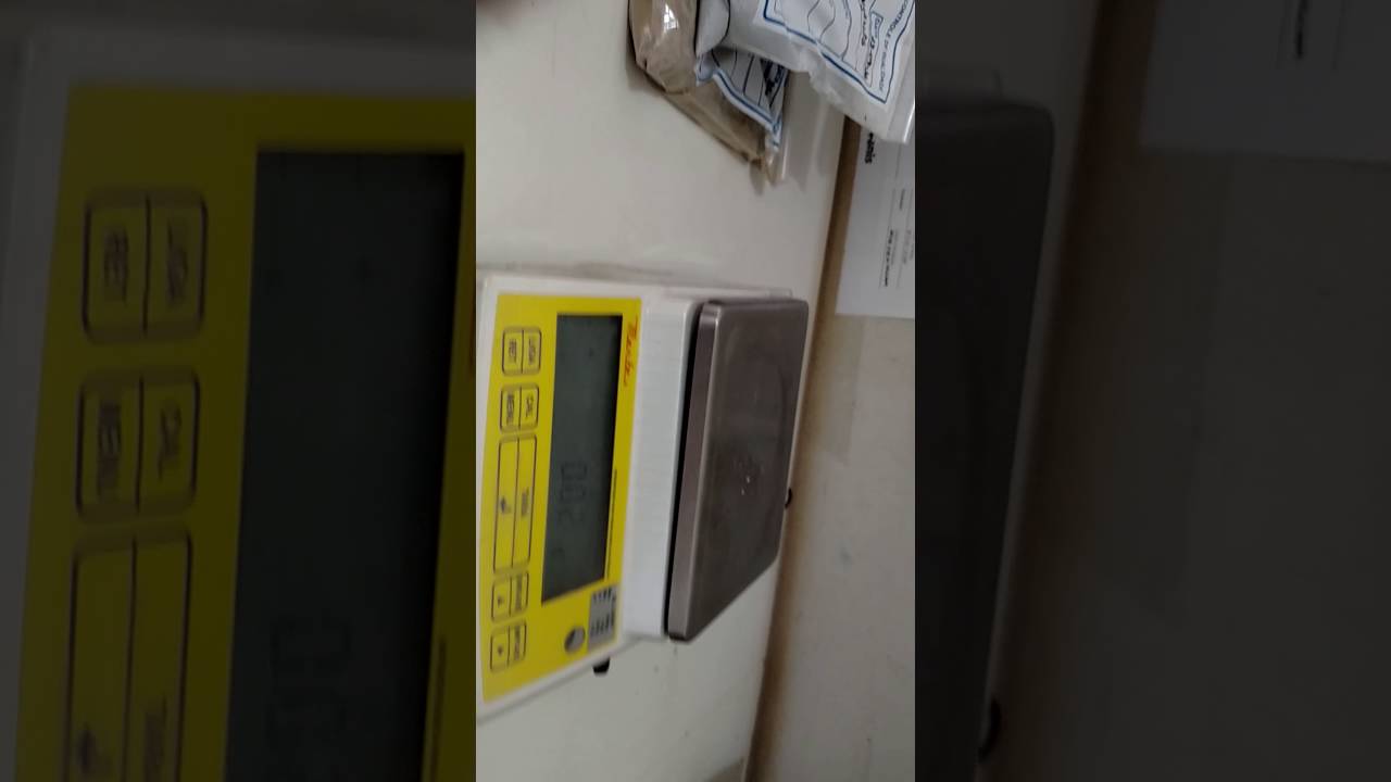 Calibração da balança Marte BL3200h
