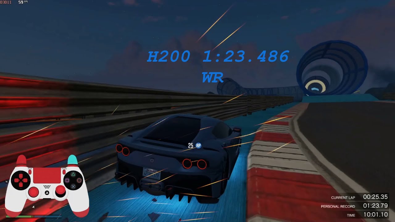 GTA Online - H200 59 FPS WR - 1:23.486