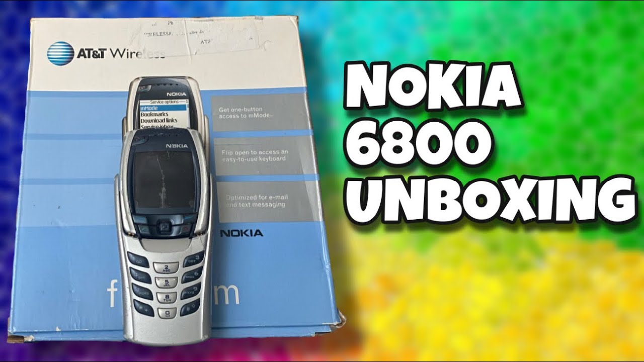РЕДКОСТЬ! Распаковка Nokia 6800 (2021)