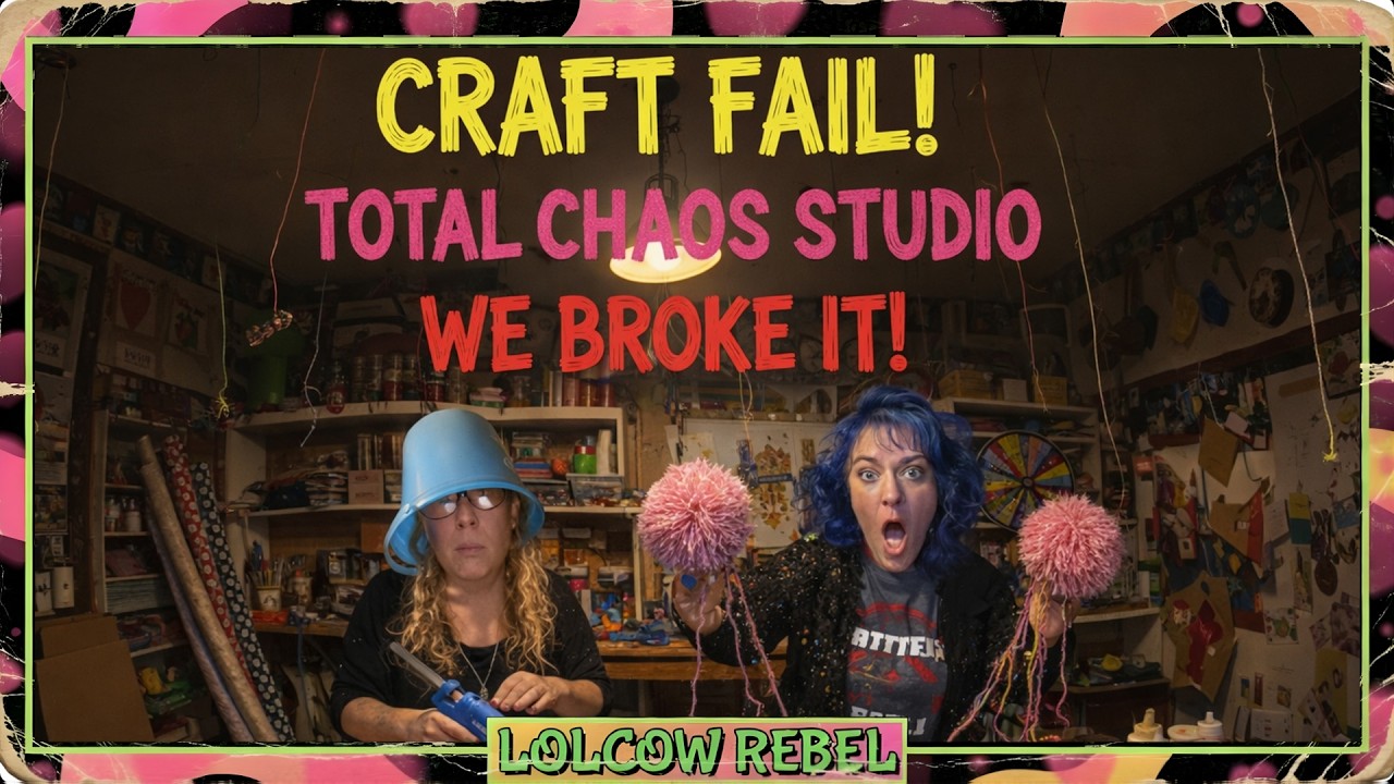 TOTAL CHAOS STUDIO MELTDOWN🧵🔥😱🎨💀