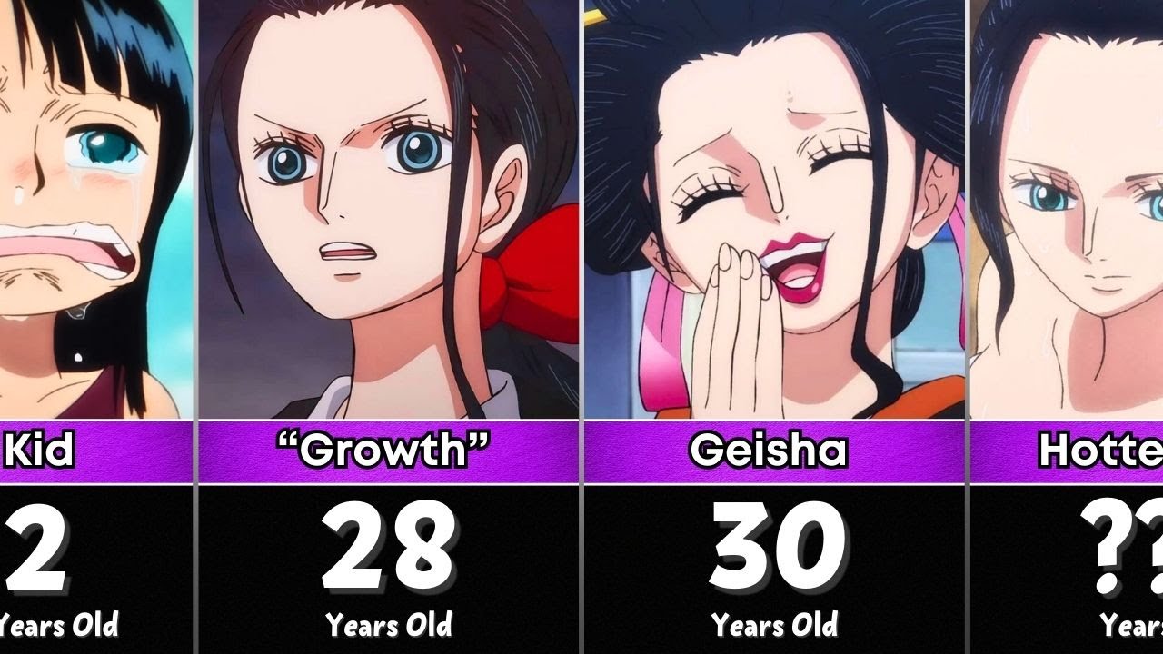 EVOLUTION OF ROBIN | ONE PIECE