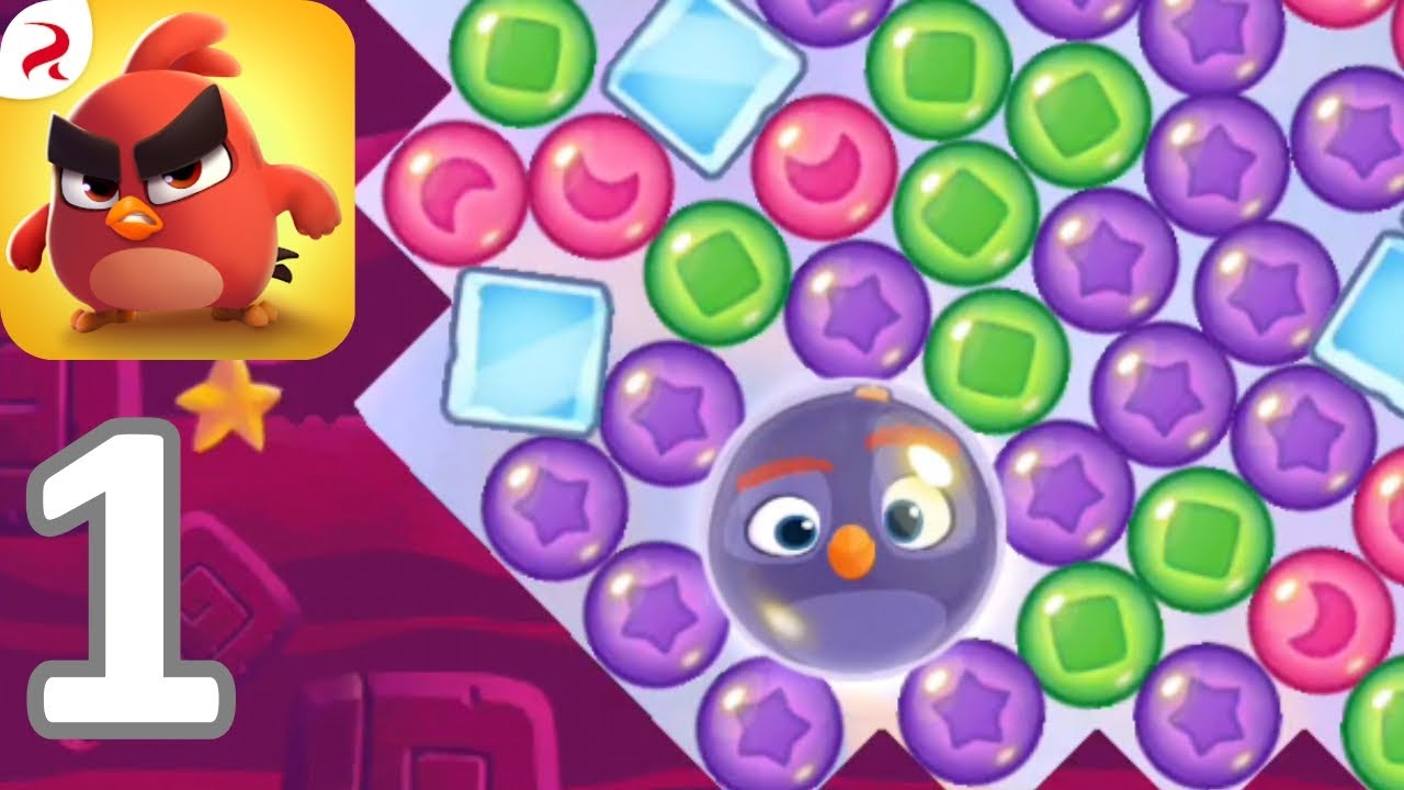 Angry Birds Dream Blast Gameplay Walkthrough Part 1 (iOS, Android)