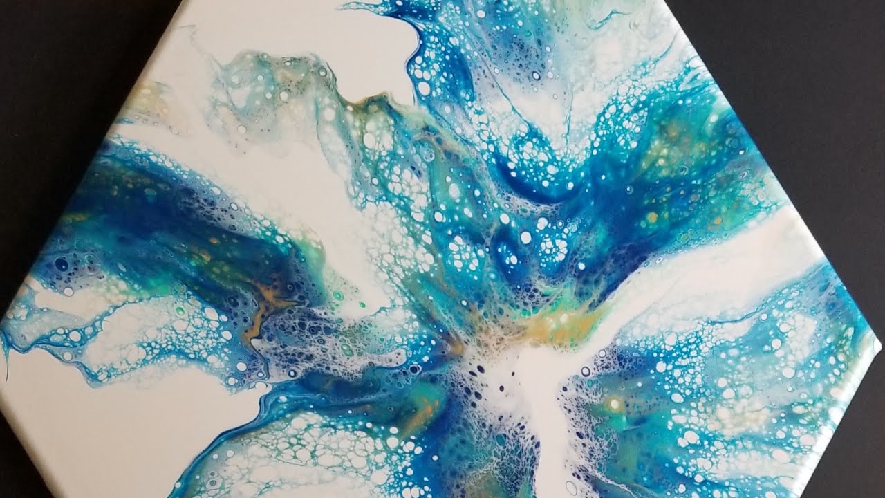 (61) DUTCH POUR Using ARTIST'S LOFT Ready Mixed Paints NO FAIL METHOD! Perfect for BEGINNERS