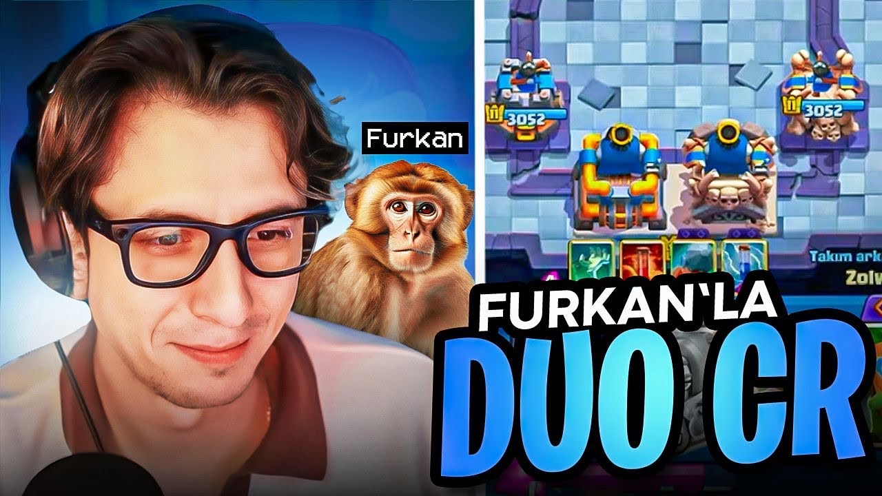 FURKAN&rsquo;LA CLASH ROYALE OYNUYORUZ 
