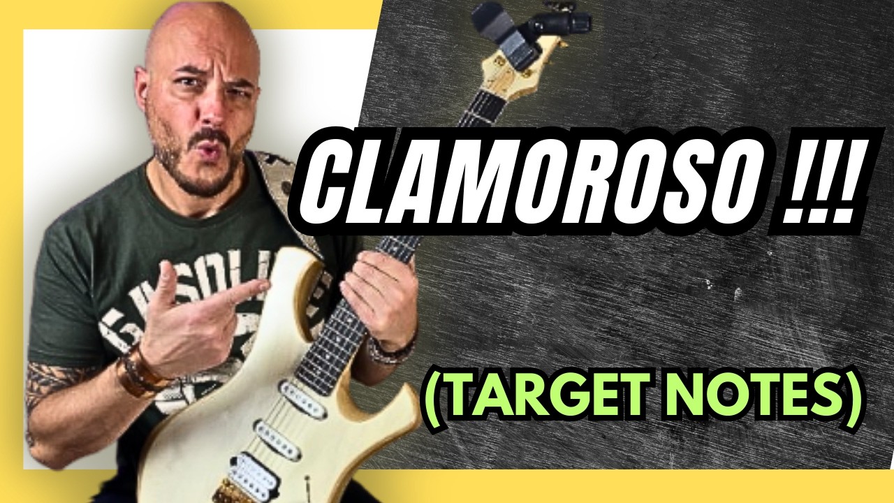 😈Que son las NOTAS TARGET?🎸 Una GuÍa Epica para el Guitarrista de Rock Moderno🔥 #pentatonica