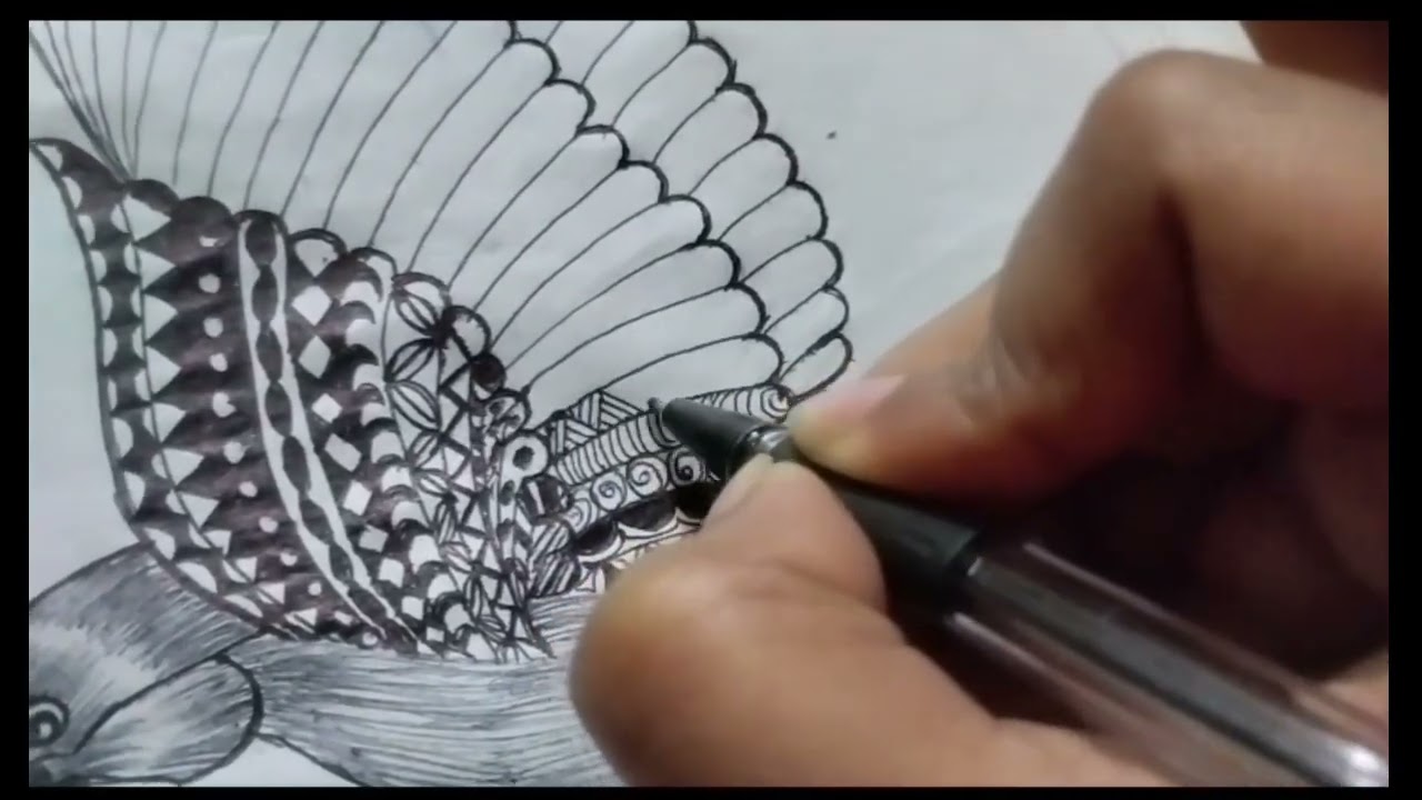 Assalam walikum everyone |🤗 Bird doodle art | sketch draw |#sketchdrawing 