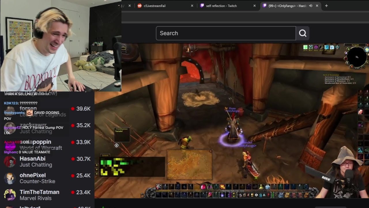 xQc умирает, смеясь над PirateSoftware, который бросил своих товарищей по команде умирать в хардк...
