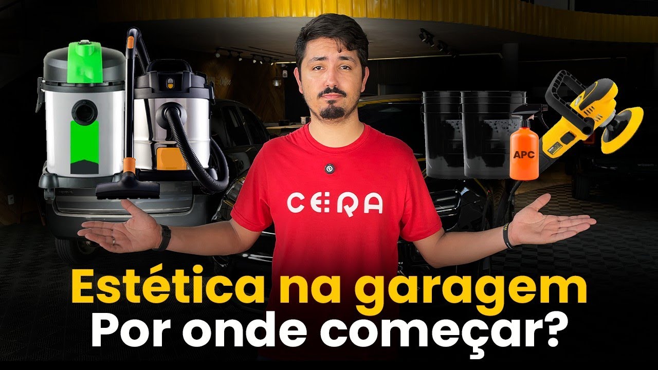 Como abrir uma Estética Automotiva na Garagem com POUCO DINHEIRO em 2026