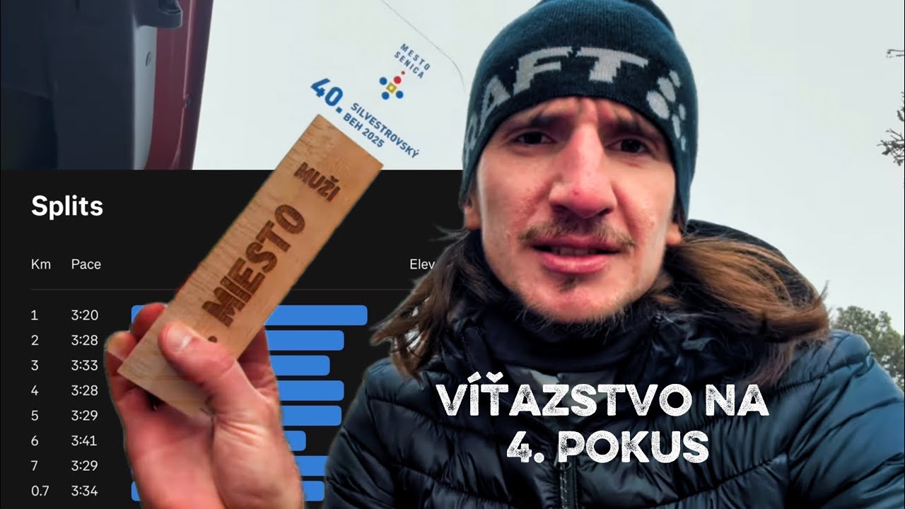 VYHRAL SOM! 🏆 Posledný test pred Valenciou, na 4x to vyšlo | Silvestrovský beh Senica