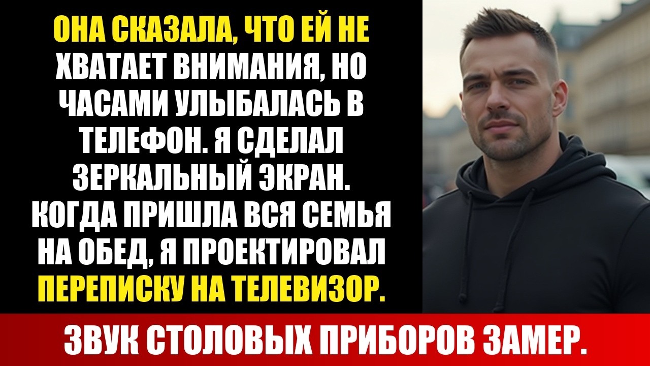 Я ВЫВЕЛ ЕЁ ПЕРЕПИСКУ С ЛЮБОВНИКОМ НА ЭКРАН — И ВСЯ СЕМЬЯ УВИДЕЛА ВСЁ