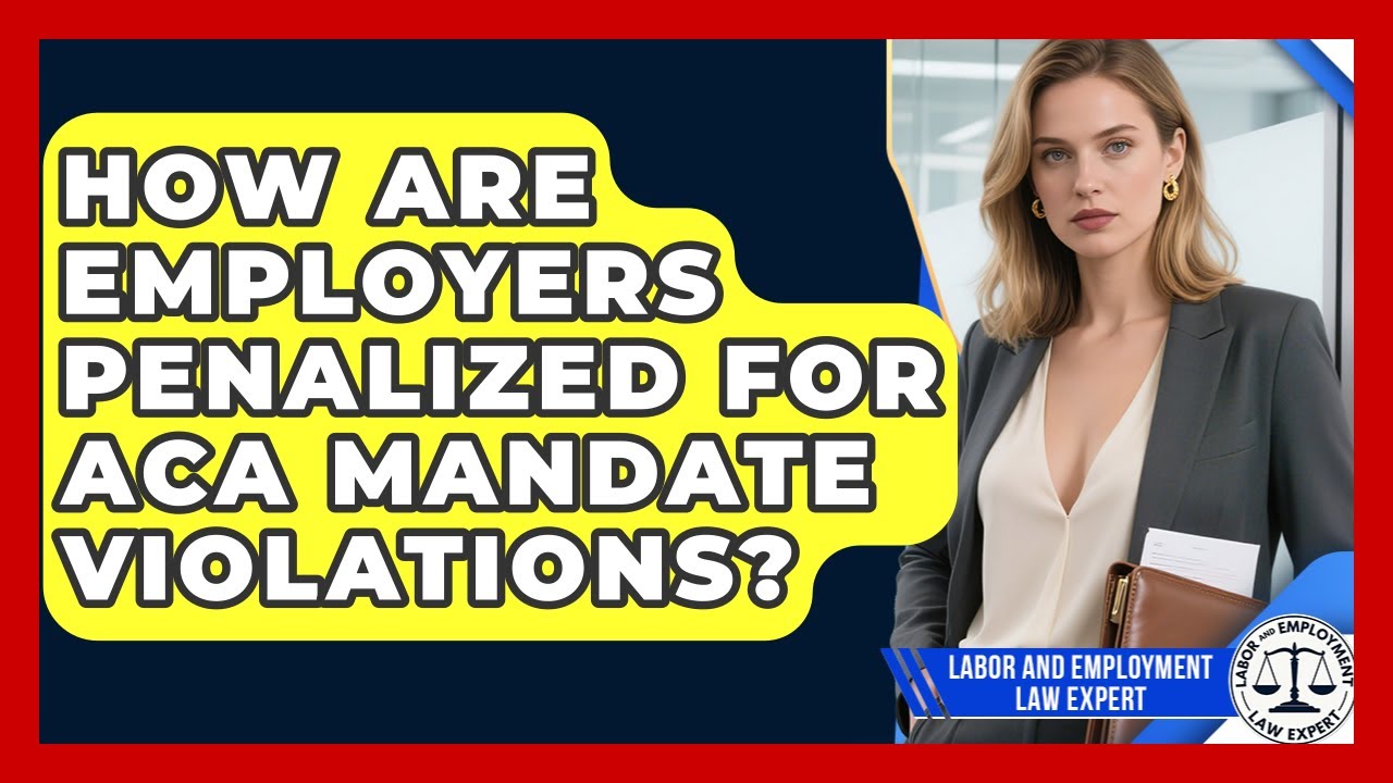 How Are Employers Penalized For ACA Mandate Violations? - Labor and Employment Law Expert