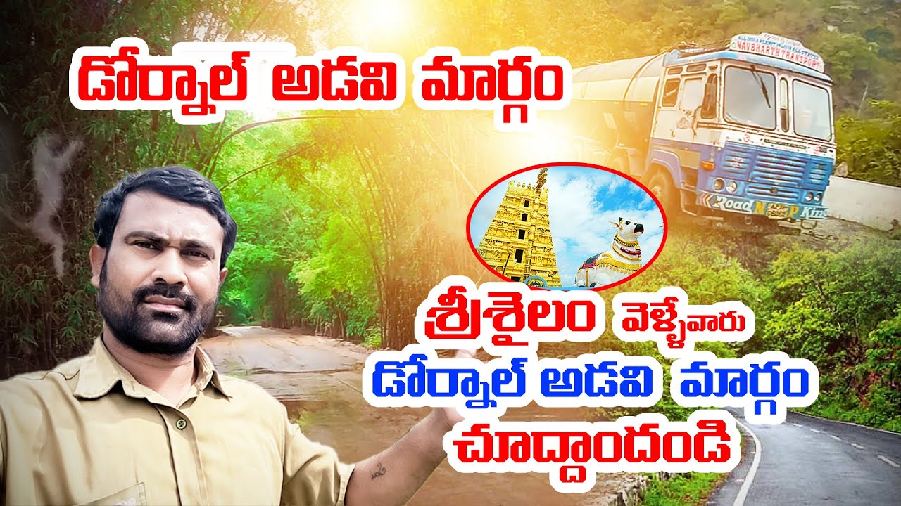 శ్రీశైలం ప్రమాదకర దోర్నాల్-ఆత్మకూరు అడవిమార్గము/##danger srishailam Dornala forestRoad/@driver bujji