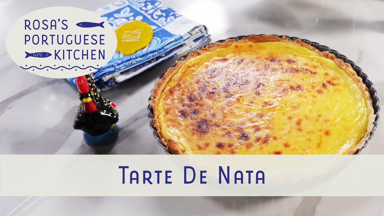Como Fazer Tarte de Nata Tradicional Portuguesa | Rosa’s Portuguese Kitchen S01E13