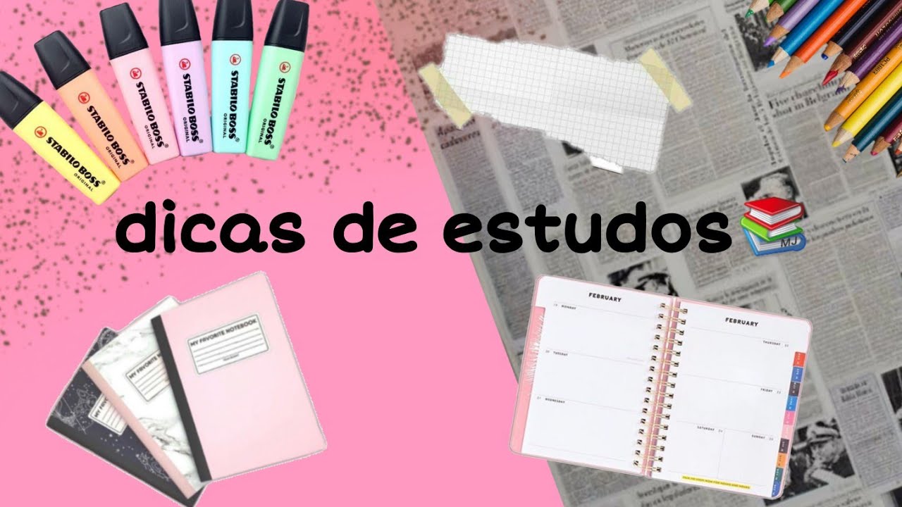 Dicas de estudos 📚📒