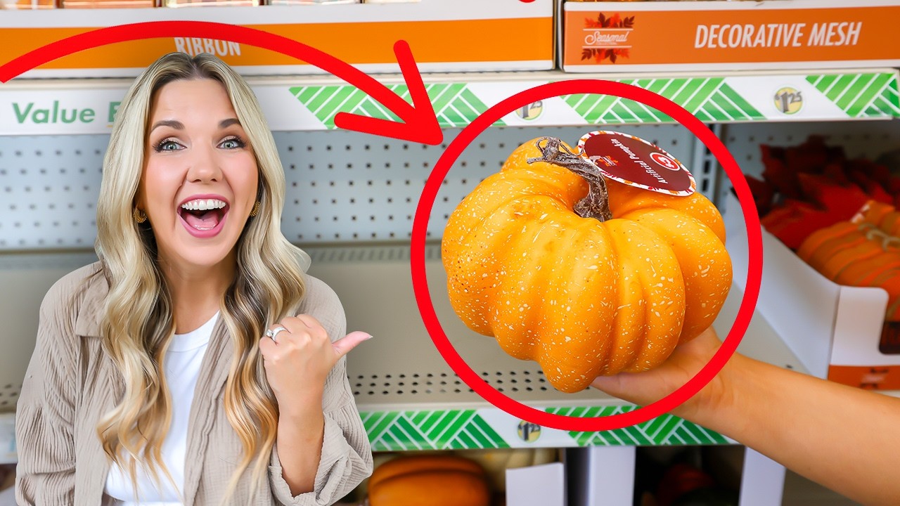 The brilliant way I use Dollar Tree Pumpkins in my home