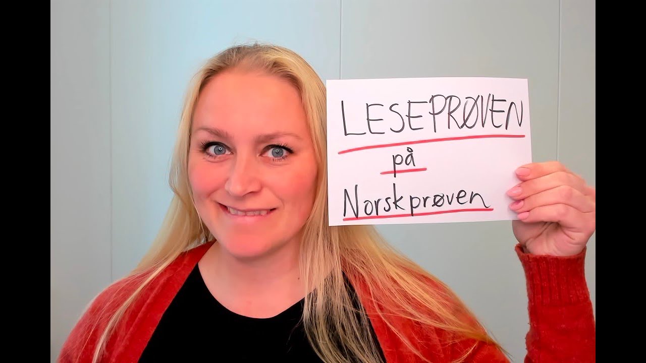 Video 975 LESEPRØVEN på NORSKPRØVEN