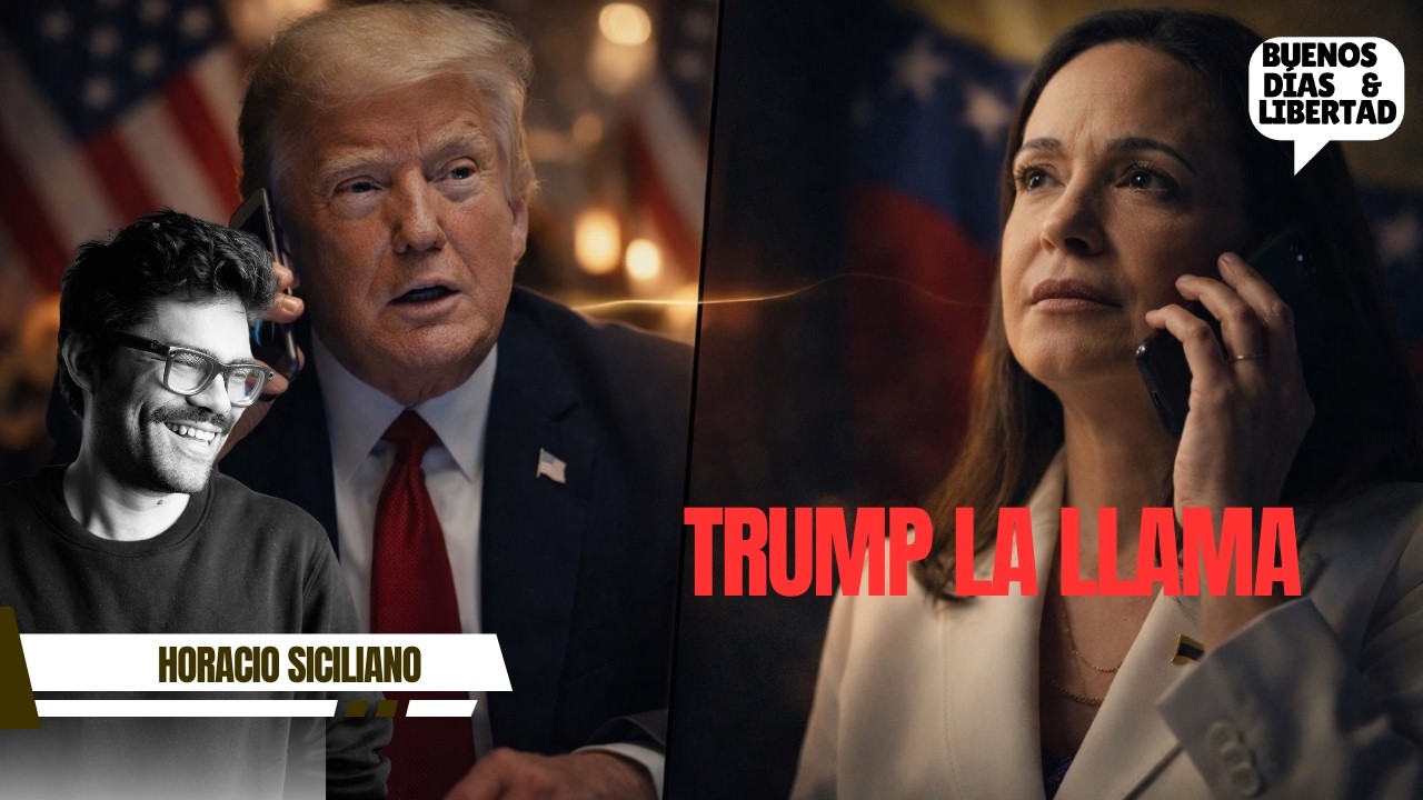 TRUMP SORPRENDE CON LLAMADA A MARÍA CORINA EN MIAMI