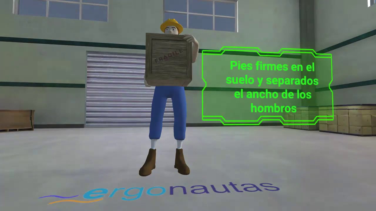Ergonautas - Sebas y la  manipulación manual de cagas