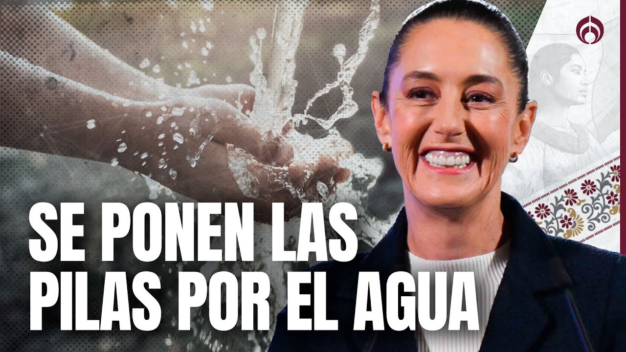 CONAGUA anuncia 17 megaproyectos h&iacute;dricos para garantizar agua