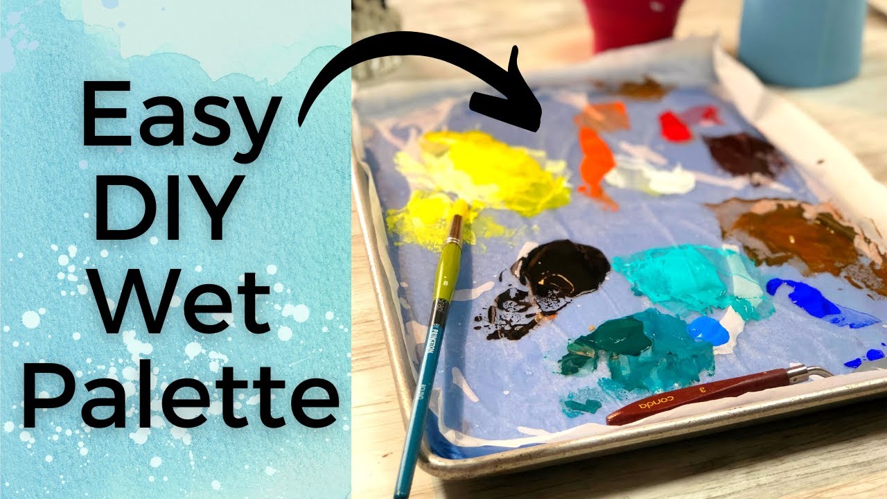 Easy DIY Wet Palette: How to Make Your Own with Supplies You Already Have!