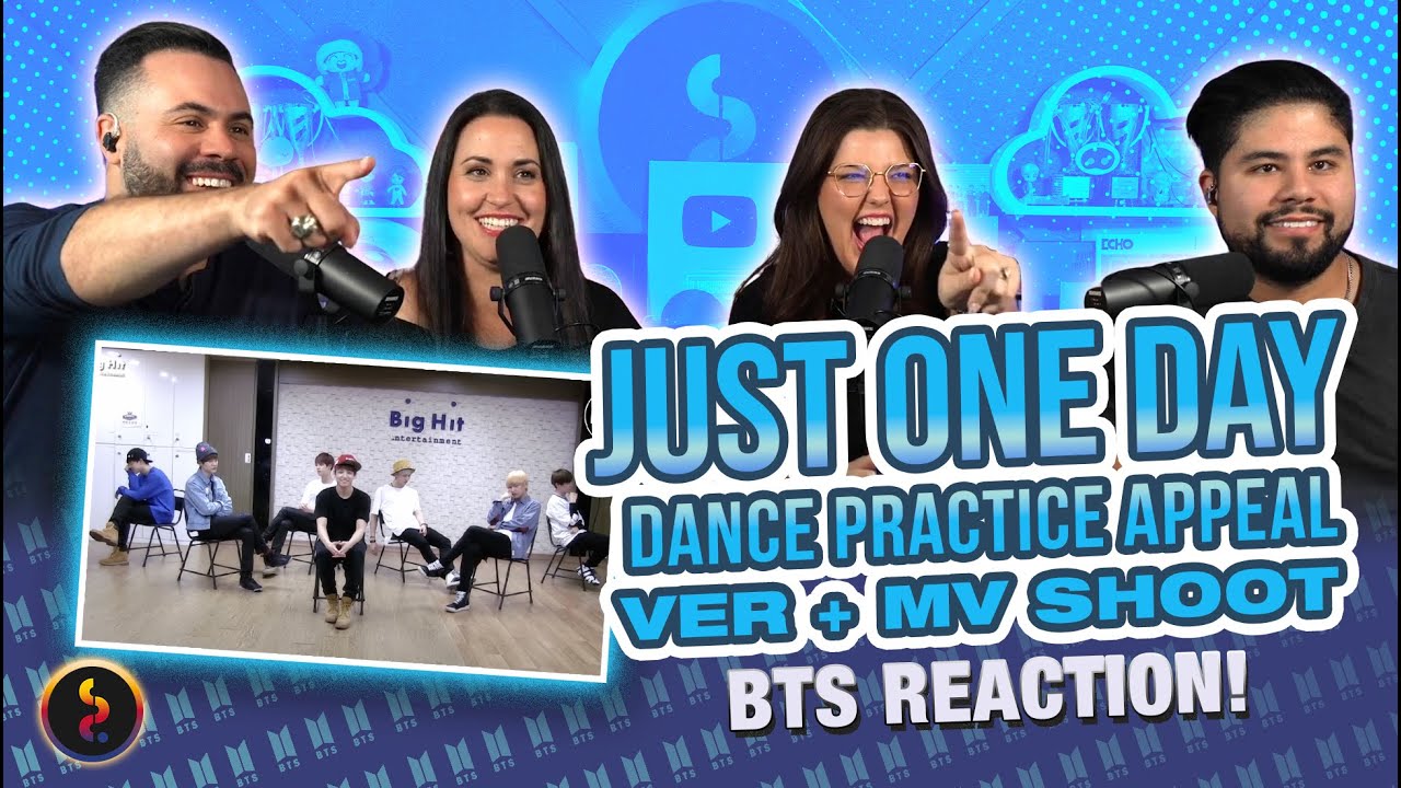 BTS «Just One Day DP + MV Shoot» — Бедный Тэ не смог сдержаться 🤣🤣 | Реакция пар